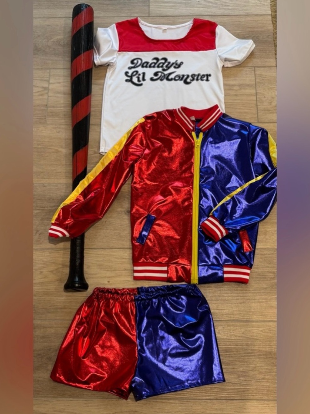 🔥 Harley Quinn costume cosplay Halloween girls kids